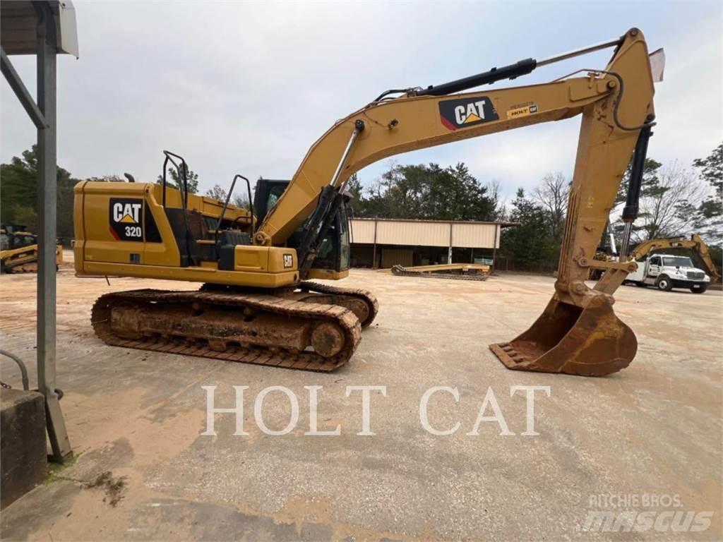 CAT 320 Pásové rýpadlá