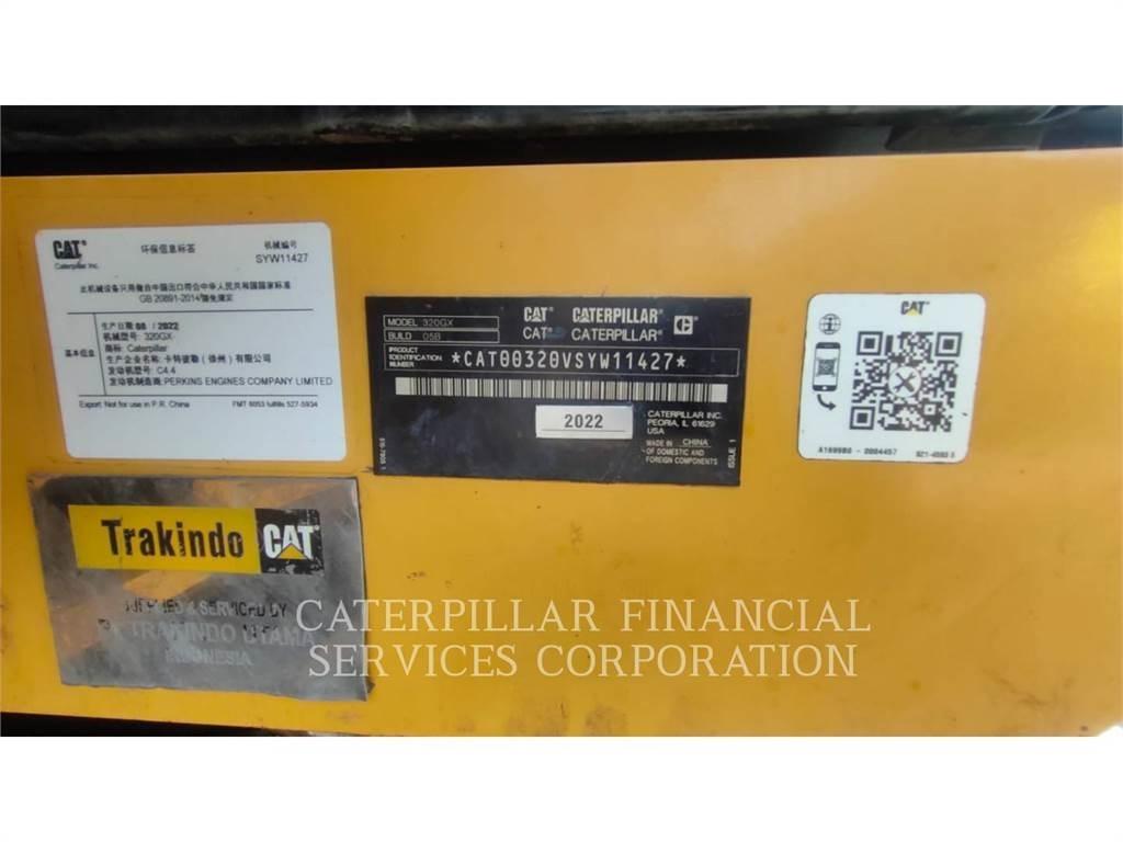 CAT 320-05GX Pásové rýpadlá