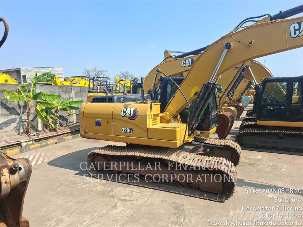 CAT 320-05GX Pásové rýpadlá