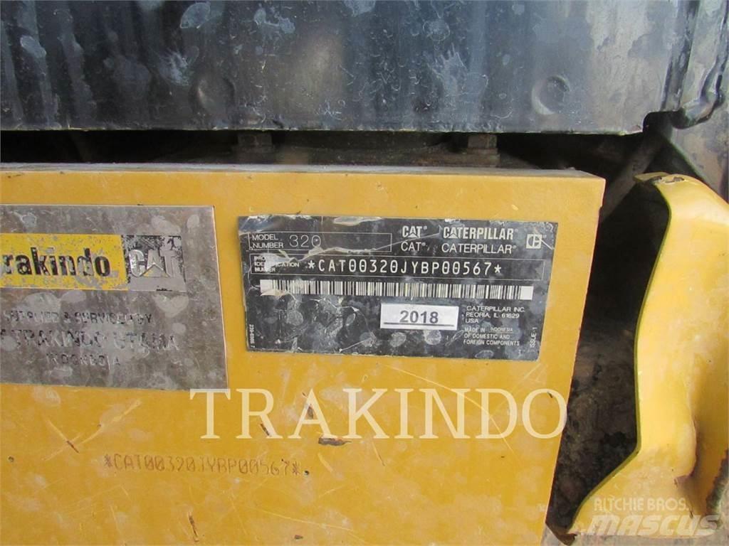 CAT 320-07 Pásové rýpadlá