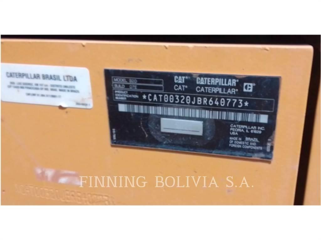 CAT 320-07 Pásové rýpadlá