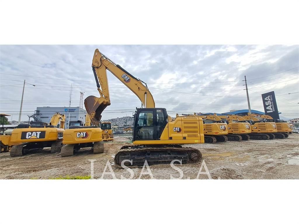 CAT 320-07 Pásové rýpadlá