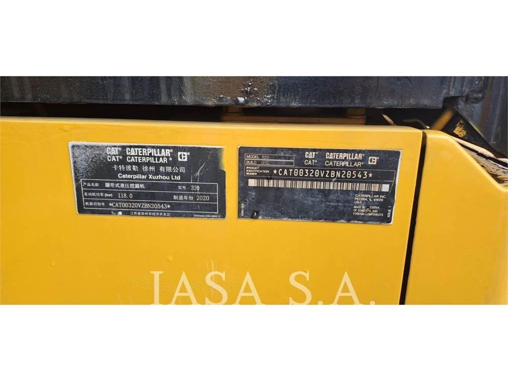 CAT 320-07 Pásové rýpadlá