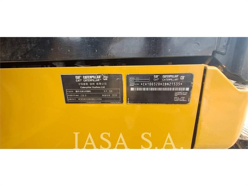 CAT 320-07 Pásové rýpadlá