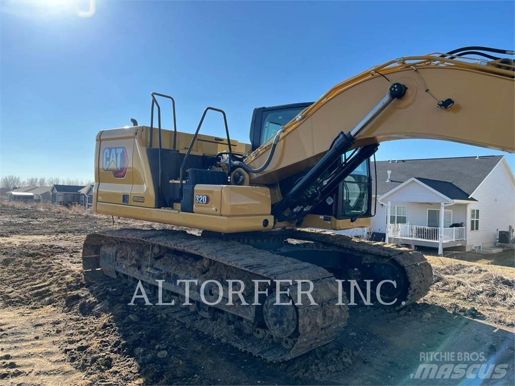 CAT 320-07 Pásové rýpadlá
