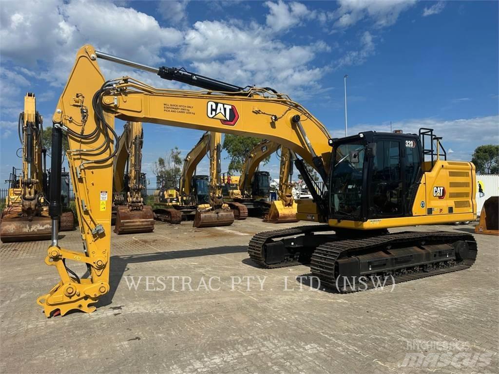 CAT 320-07 Pásové rýpadlá