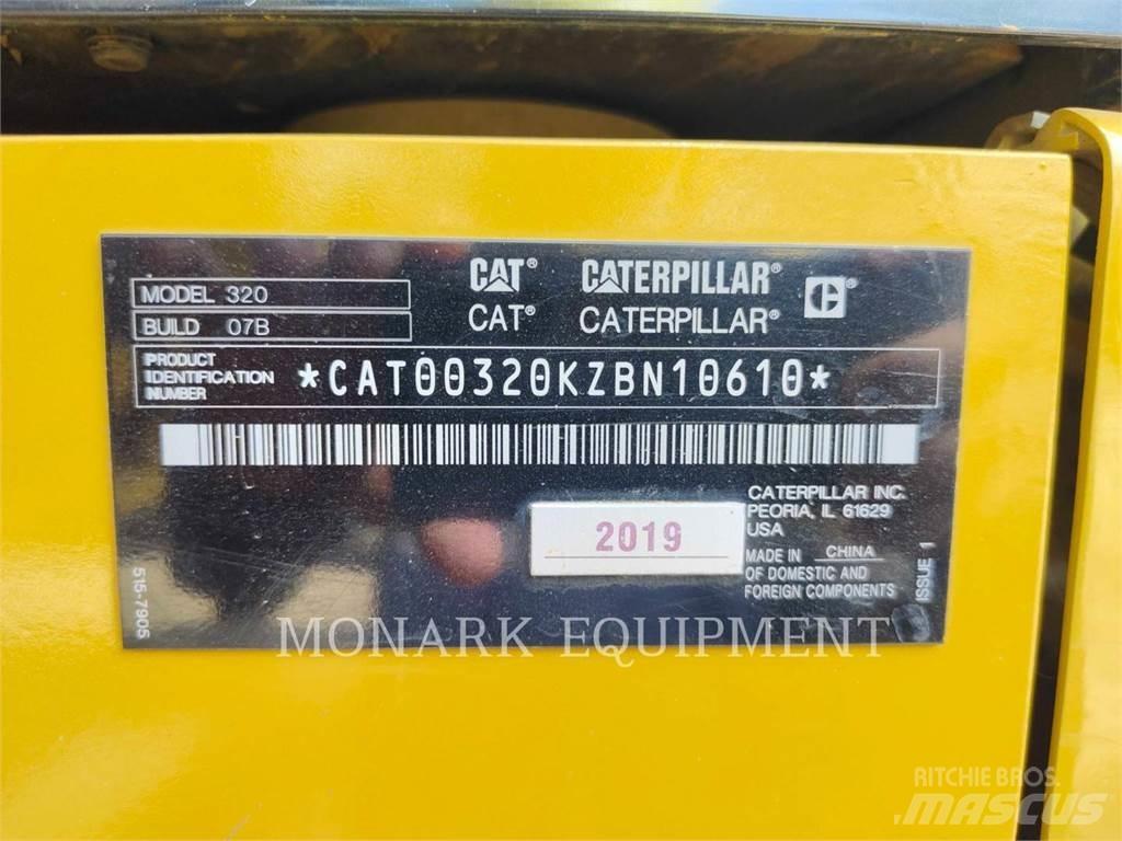 CAT 320-07 Pásové rýpadlá