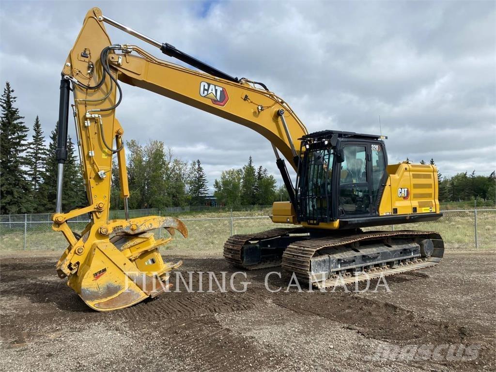 CAT 320-07 Pásové rýpadlá