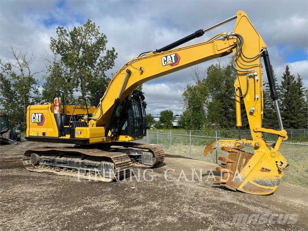 CAT 320-07 Pásové rýpadlá