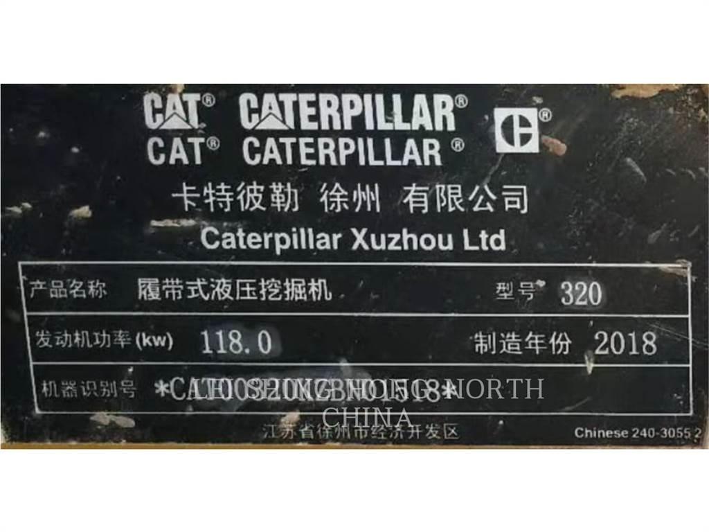 CAT 320-07 Pásové rýpadlá