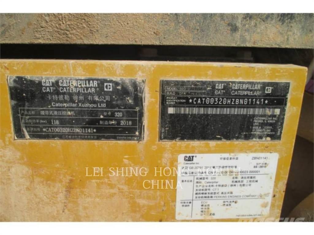 CAT 320-07 Pásové rýpadlá