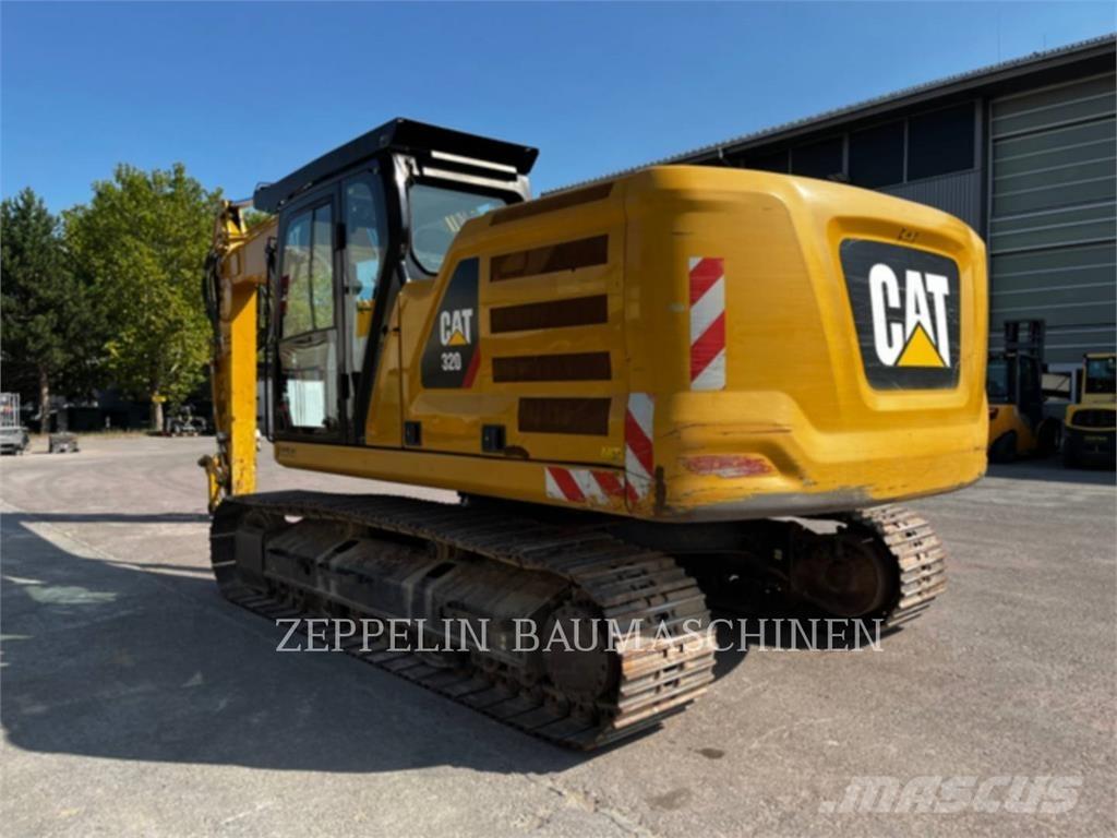 CAT 320-07A Pásové rýpadlá