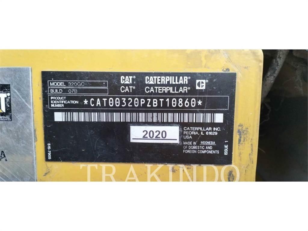 CAT 320-07GC Pásové rýpadlá