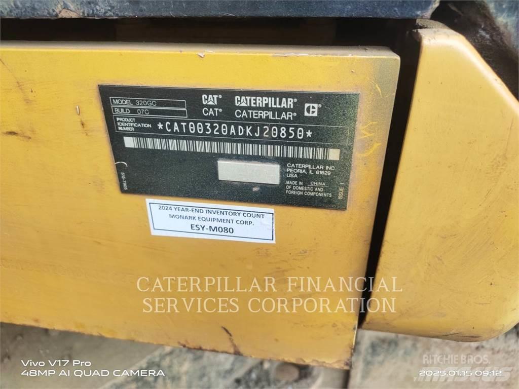 CAT 320-07GC Pásové rýpadlá
