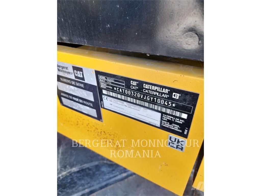 CAT 320-07GC Pásové rýpadlá