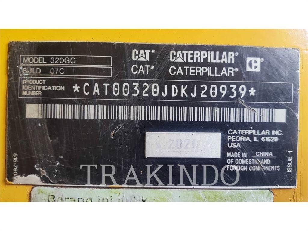 CAT 320-07GC Pásové rýpadlá
