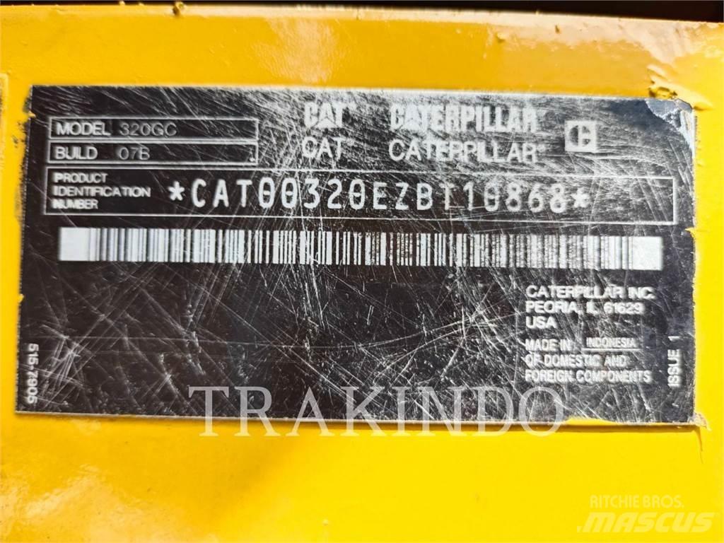 CAT 320-07GC Pásové rýpadlá