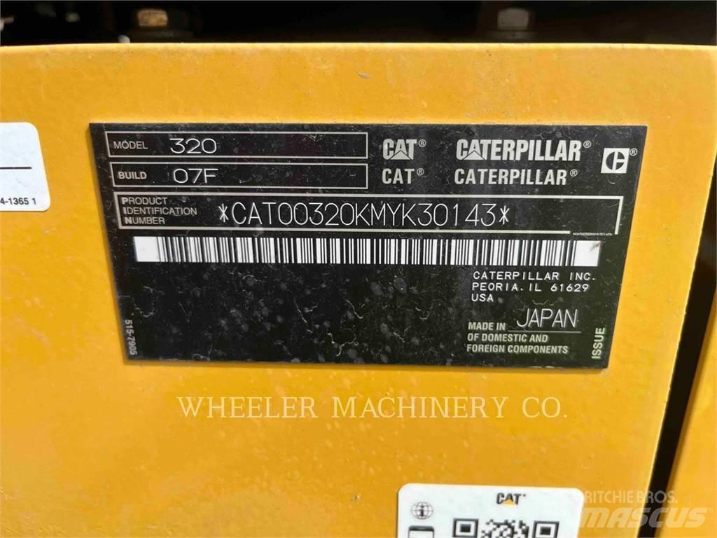 CAT 320 CF Pásové rýpadlá