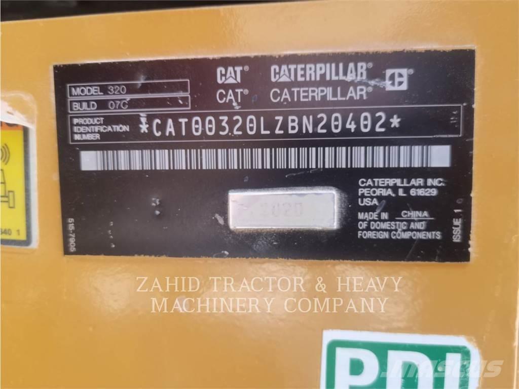 CAT 32007 Pásové rýpadlá