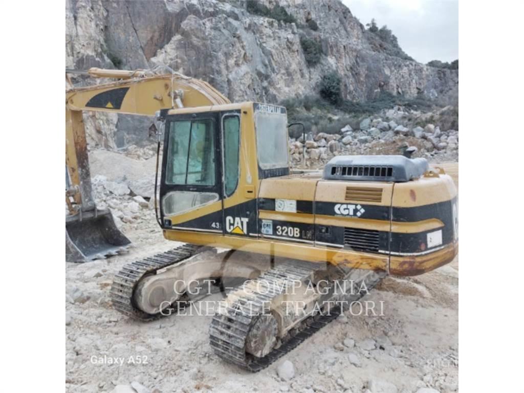 CAT 320B Pásové rýpadlá