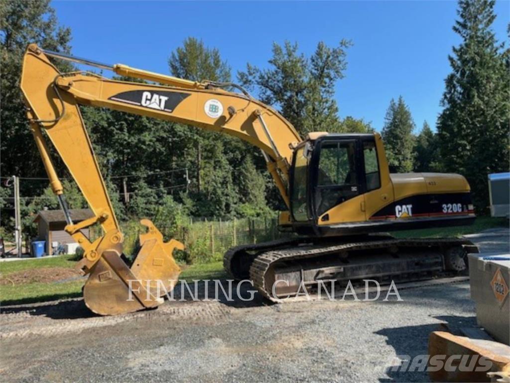 CAT 320C Pásové rýpadlá