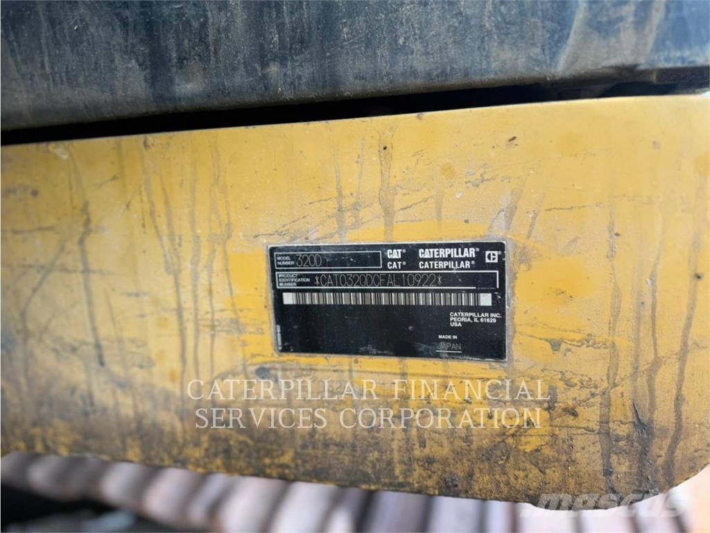 CAT 320D Pásové rýpadlá