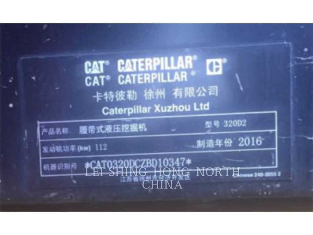 CAT 320D2 Pásové rýpadlá