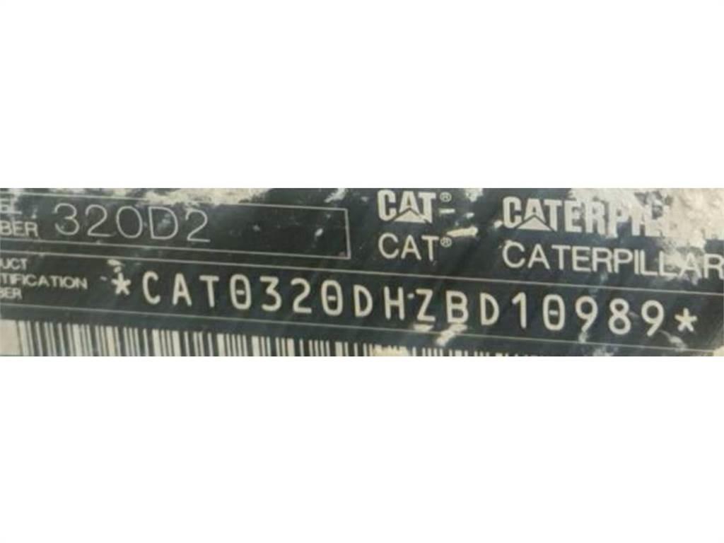 CAT 320D2 Pásové rýpadlá