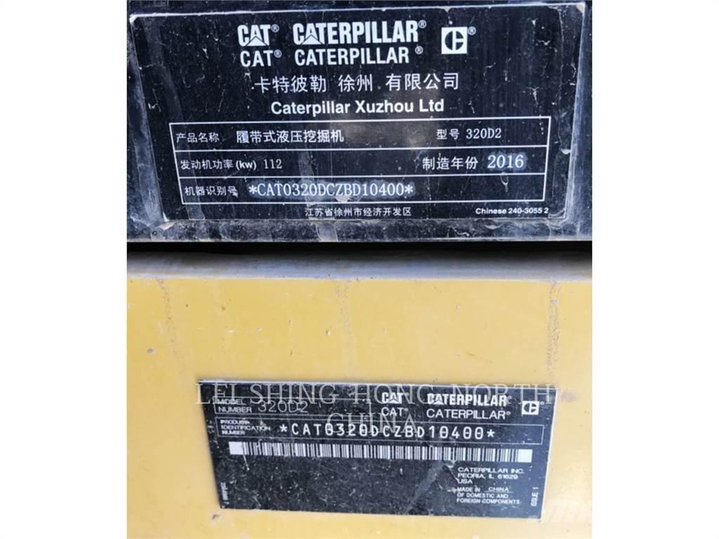 CAT 320D2 Pásové rýpadlá