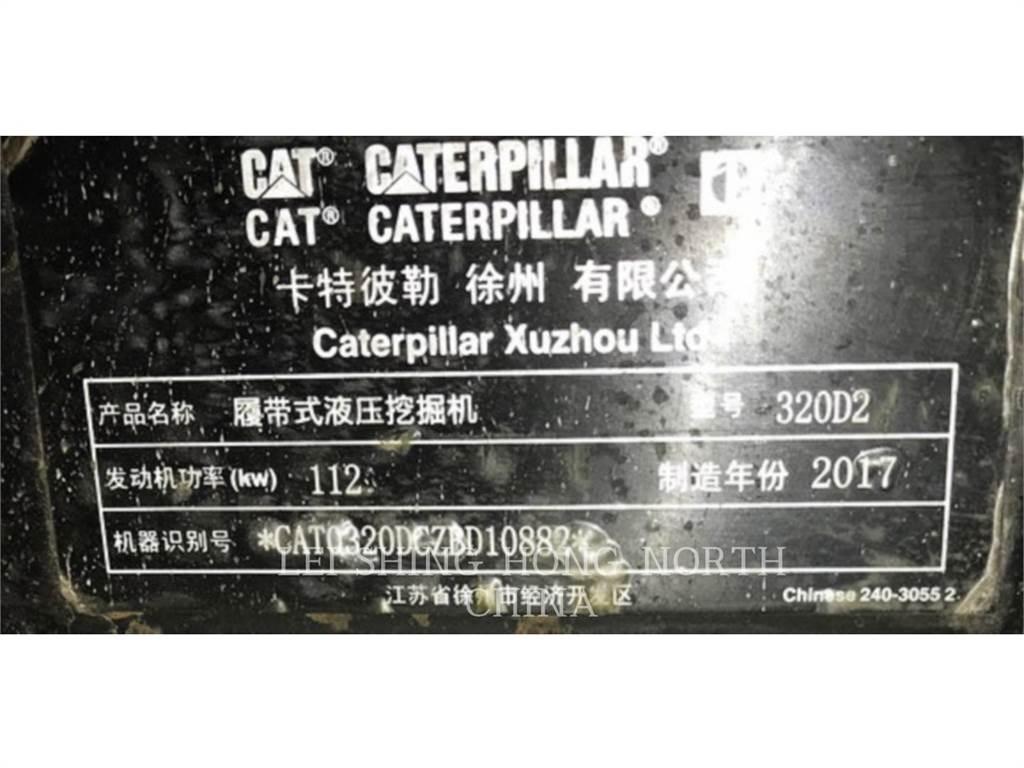 CAT 320D2 Pásové rýpadlá