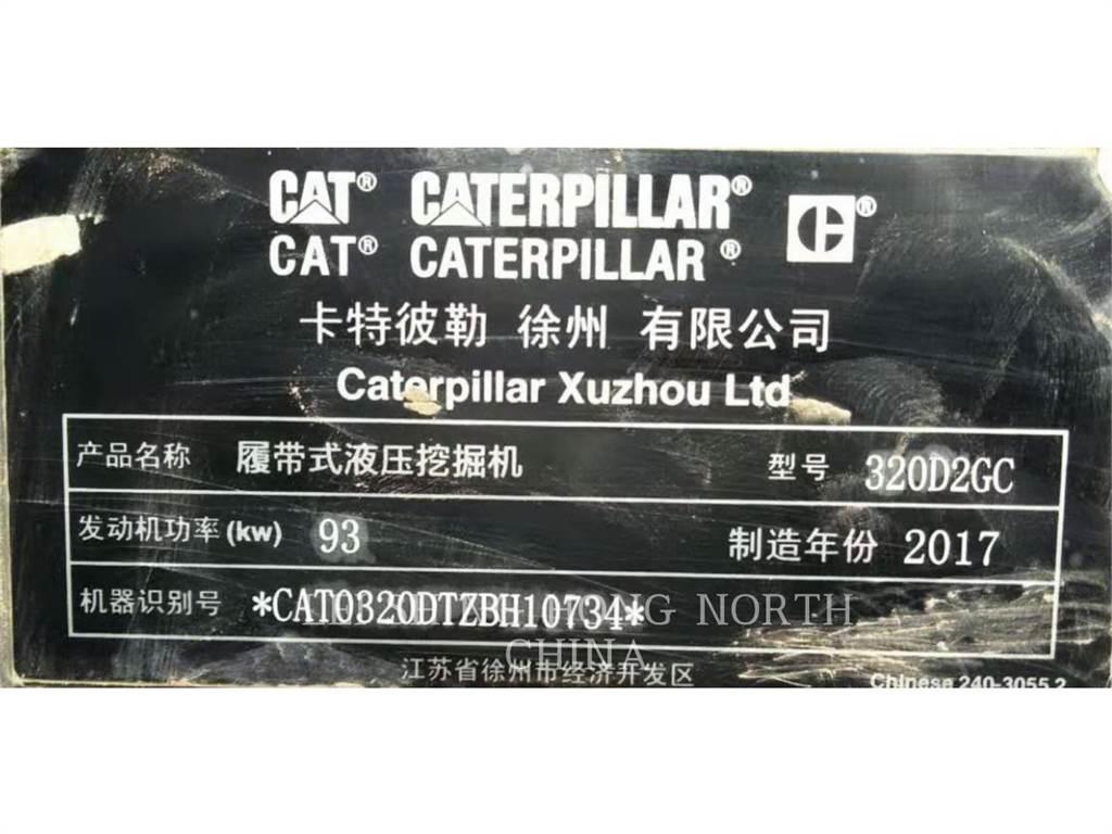 CAT 320D2GC Pásové rýpadlá
