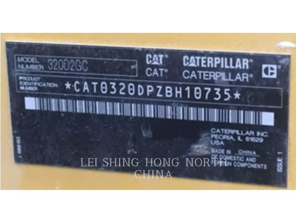 CAT 320D2GC Pásové rýpadlá