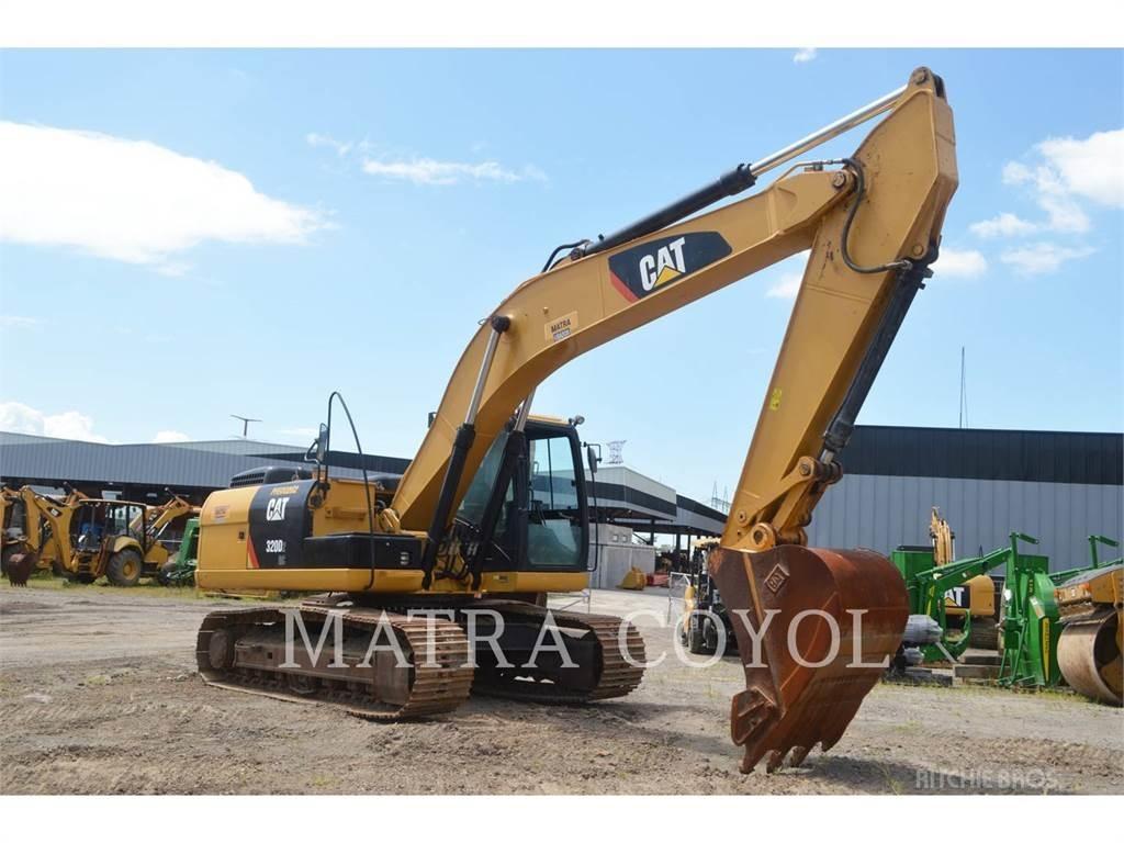 CAT 320D2GC Pásové rýpadlá