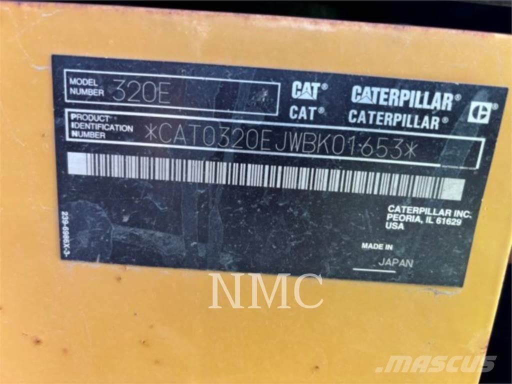 CAT 320EL Pásové rýpadlá