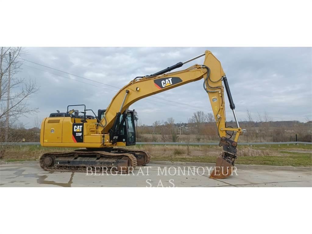CAT 320F Pásové rýpadlá