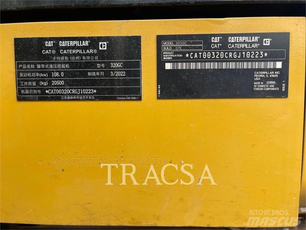 CAT 320GC Pásové rýpadlá