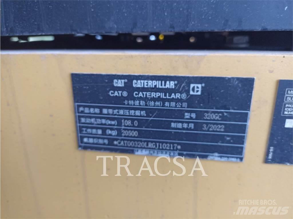 CAT 320GC Pásové rýpadlá