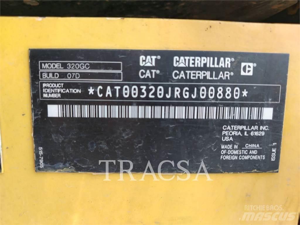 CAT 320GC Pásové rýpadlá