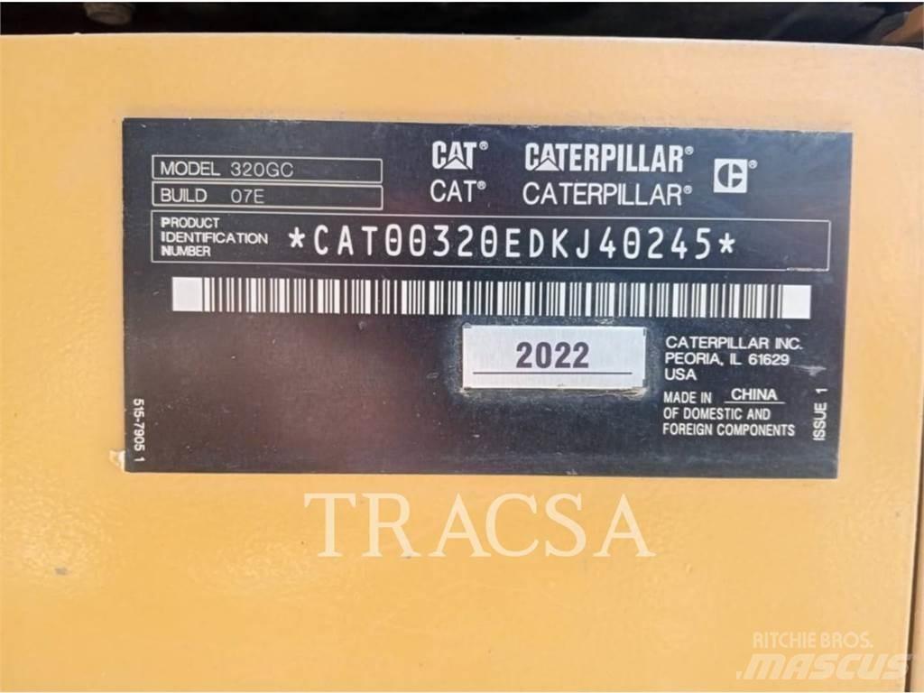 CAT 320GC Pásové rýpadlá