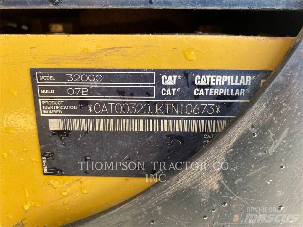 CAT 320GC Pásové rýpadlá
