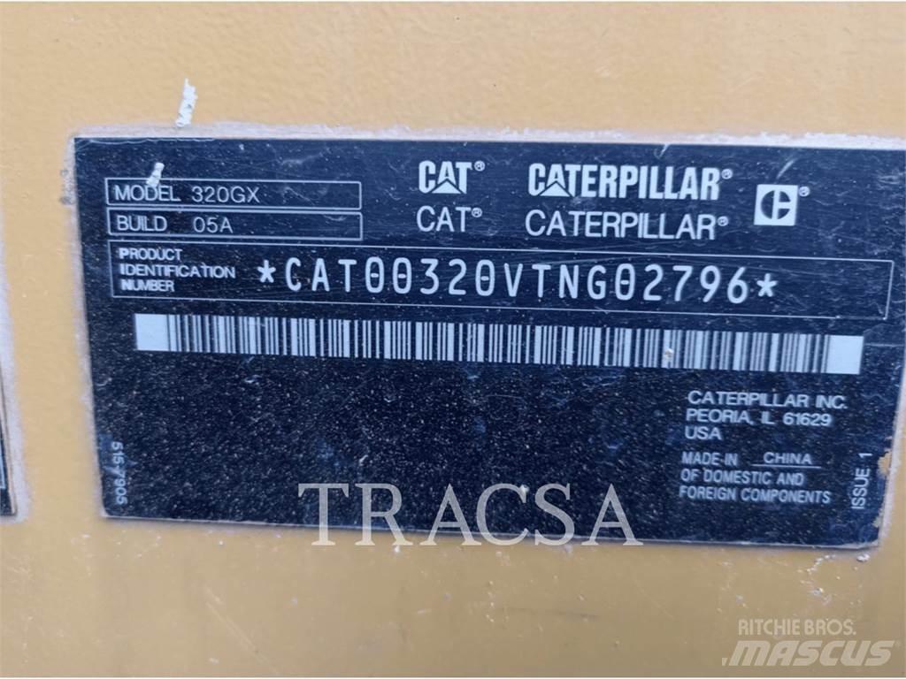 CAT 320GX Pásové rýpadlá