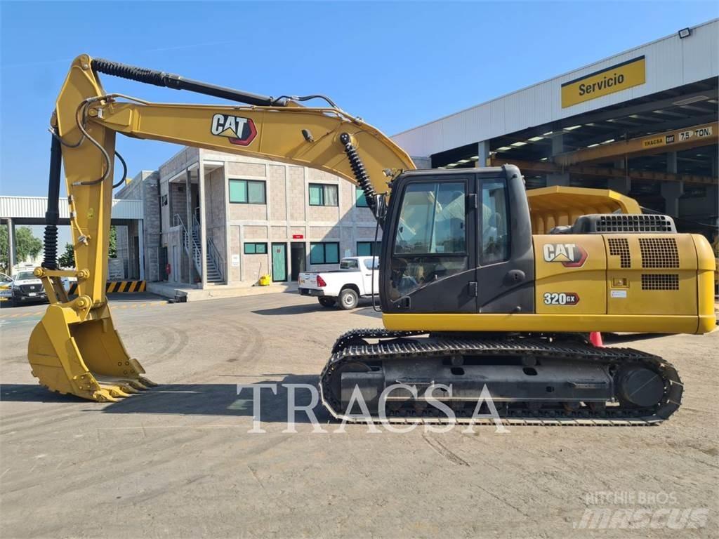 CAT 320GX Pásové rýpadlá