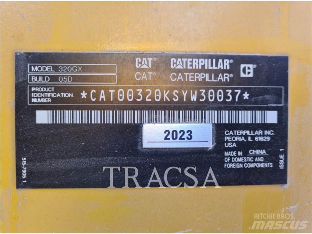 CAT 320GX Pásové rýpadlá