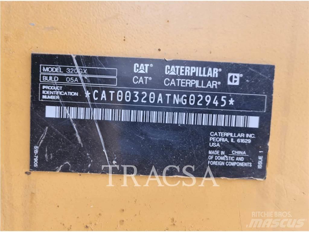 CAT 320GX Pásové rýpadlá