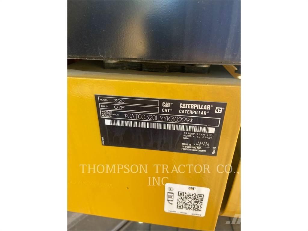 CAT 320LR Pásové rýpadlá