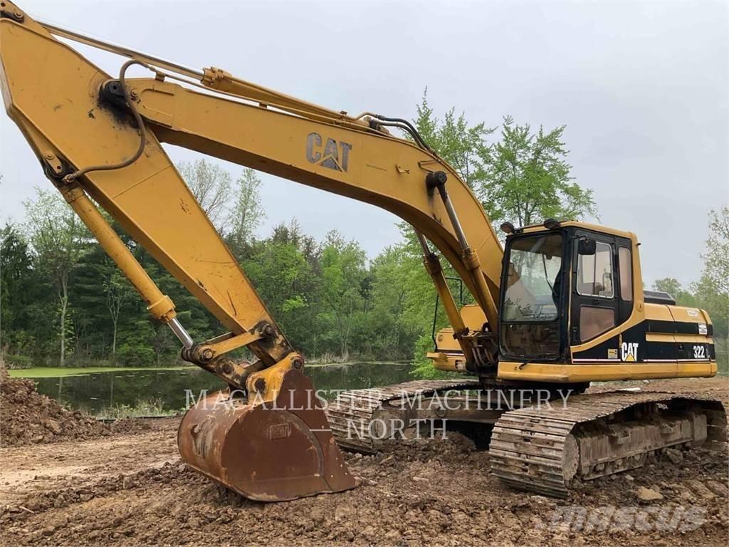 CAT 322L Pásové rýpadlá