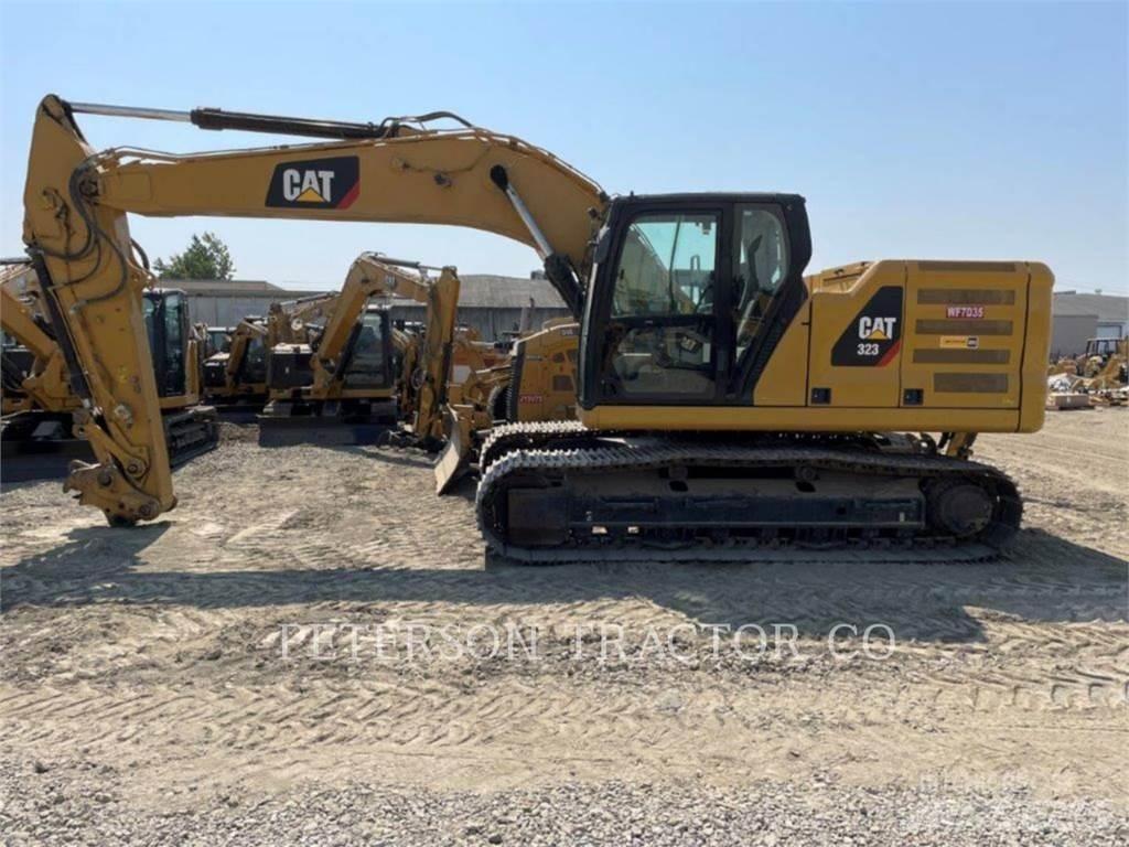 CAT 323 Pásové rýpadlá