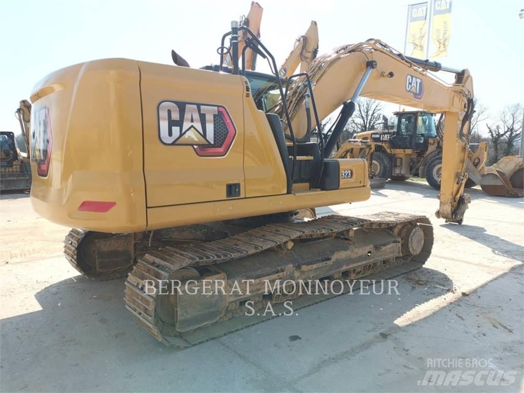 CAT 323 Pásové rýpadlá