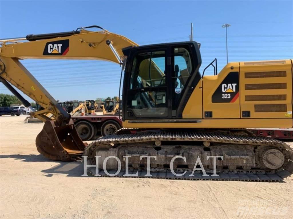 CAT 323 Pásové rýpadlá