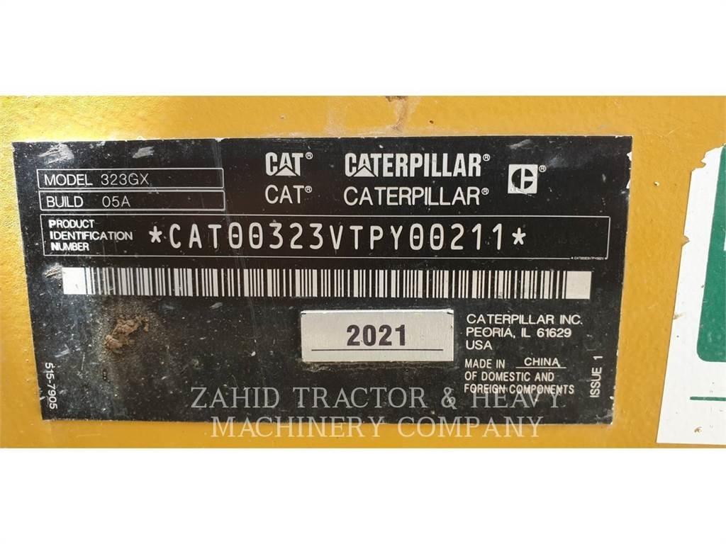 CAT 323-05GX Pásové rýpadlá